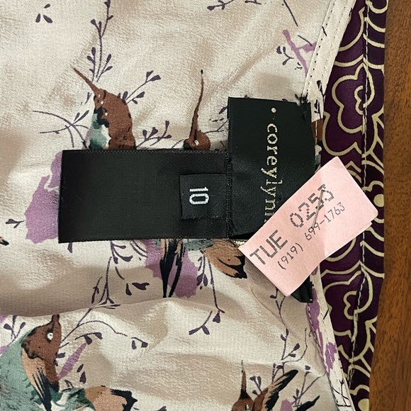 Multi-Patterned V-neck Top by Corey Lynn Calter for Anthro - Picture 5 of 5